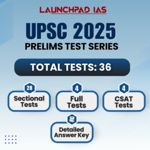 PRELIMS TEST SERIES 2025