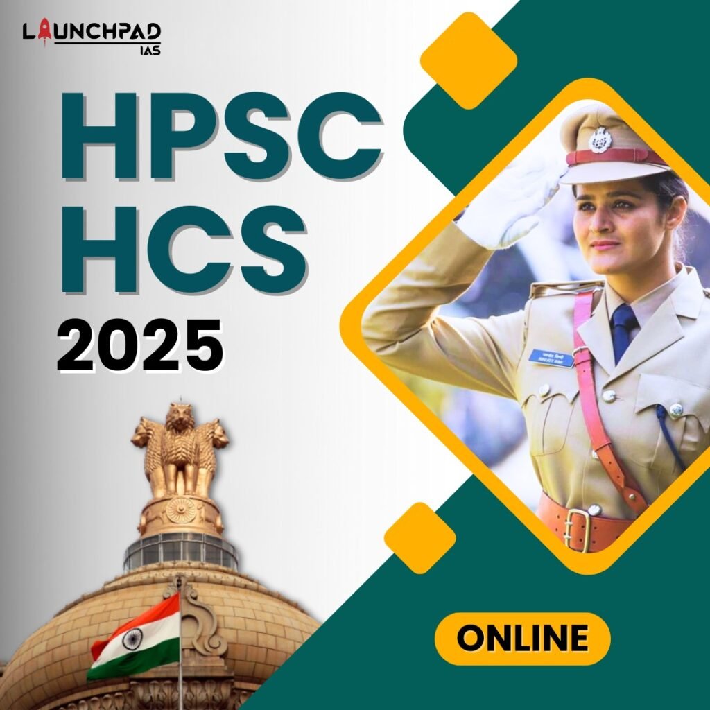 HPSC HCS 2025 Online Course LaunchPad IAS