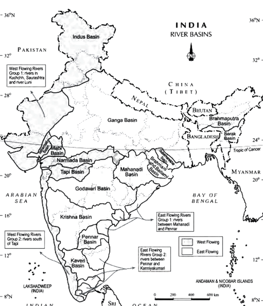 Drainage Patterns and Drainage Systems of India