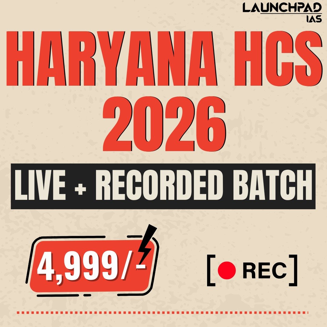 Haryana HCS 2026 BATCH