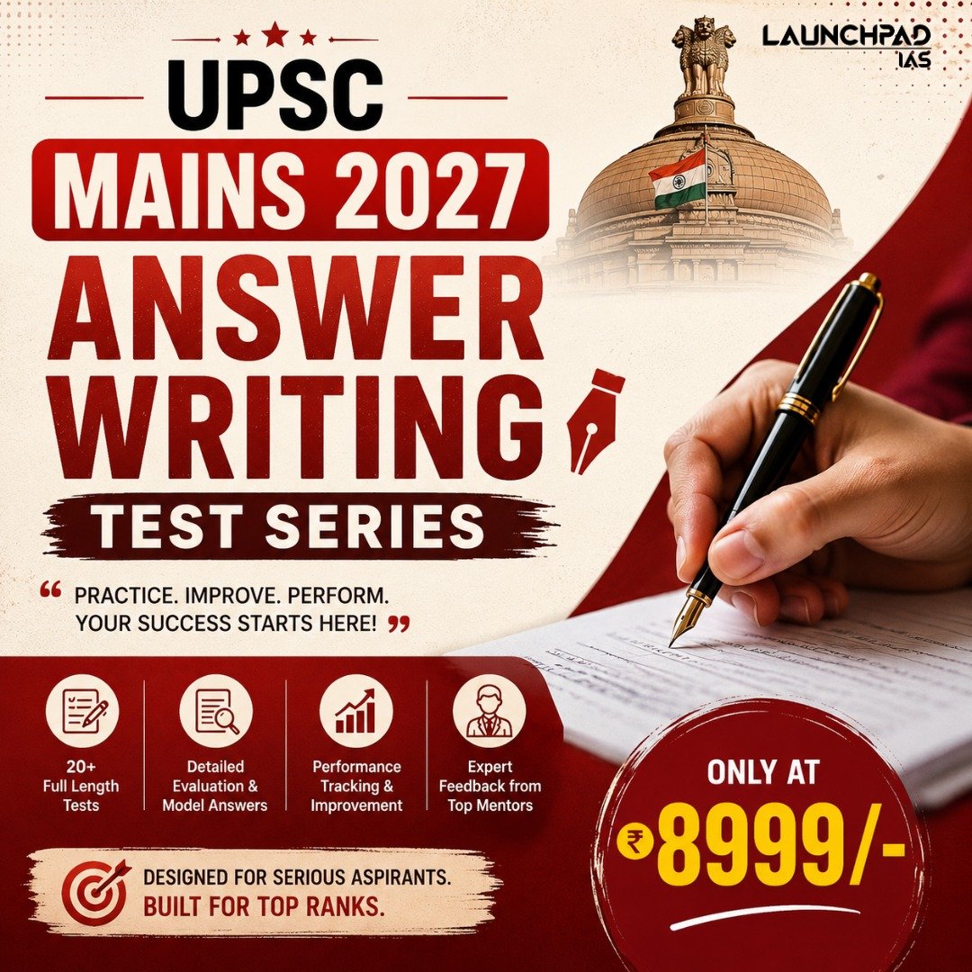 UPSC MAINS 2027 Answer Writing Test Series