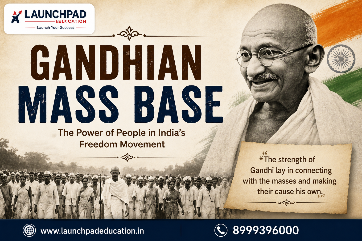 Gandhian Mass Base