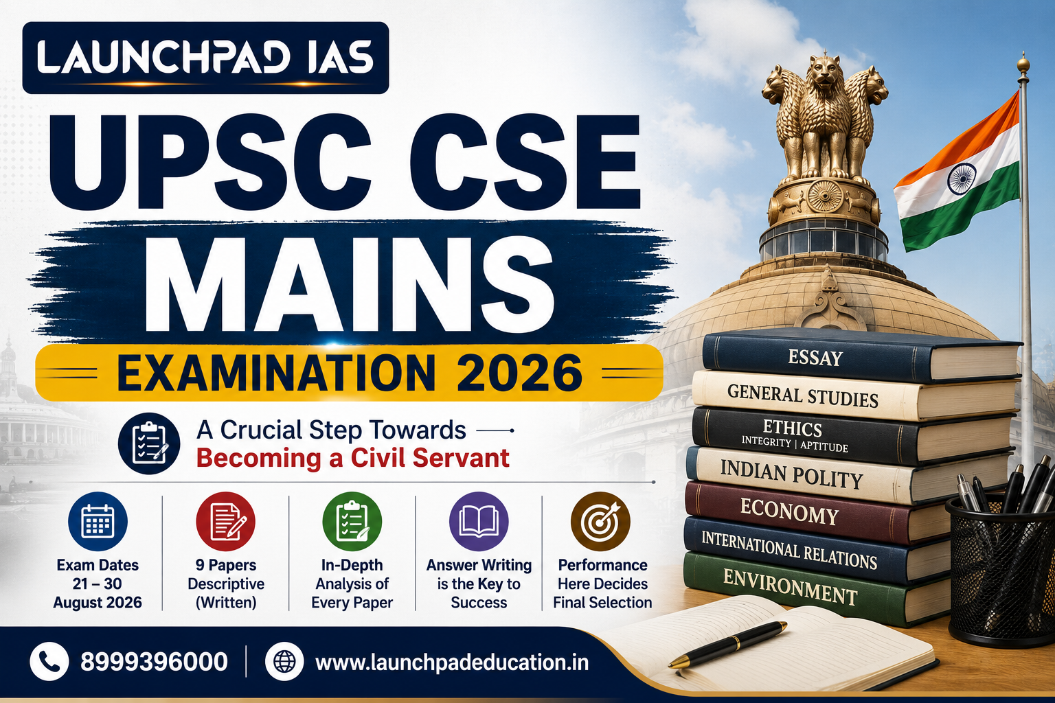 UPSC CSE Mains Examination 2026