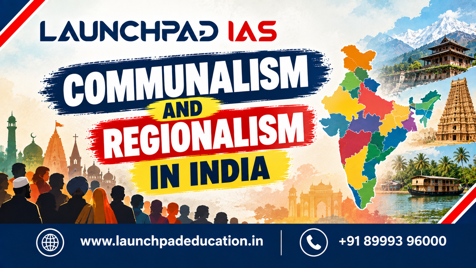 Communalism and Regionalism in India
